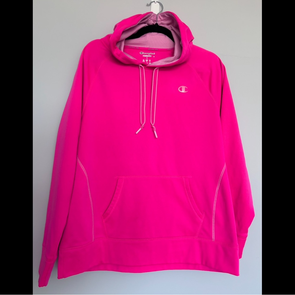 Champion Power Train Sweatshirt – Bright Pink – Size Large